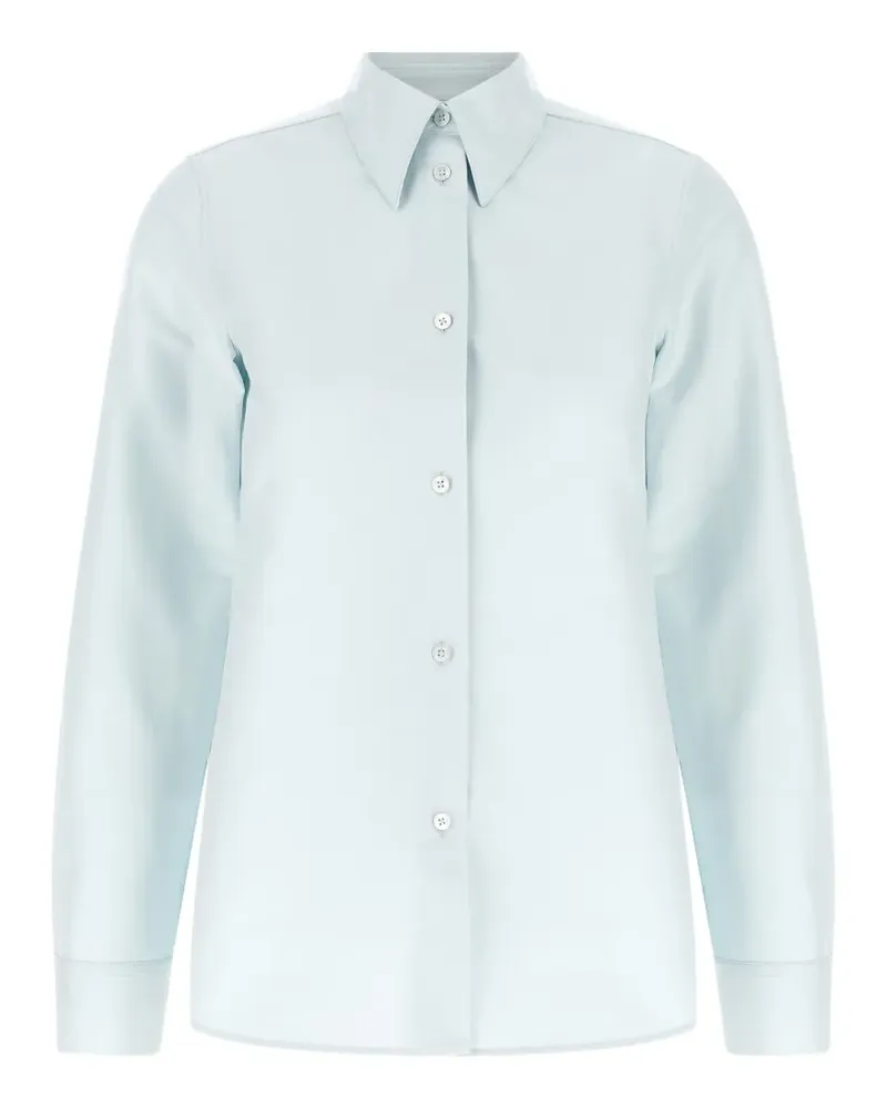 Jil Sander Hemd mit spitzem Kragen - Blau Blau