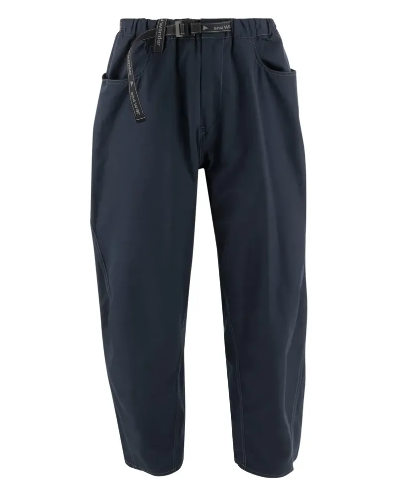 and wander Hose mit Gürtel - Blau Blau