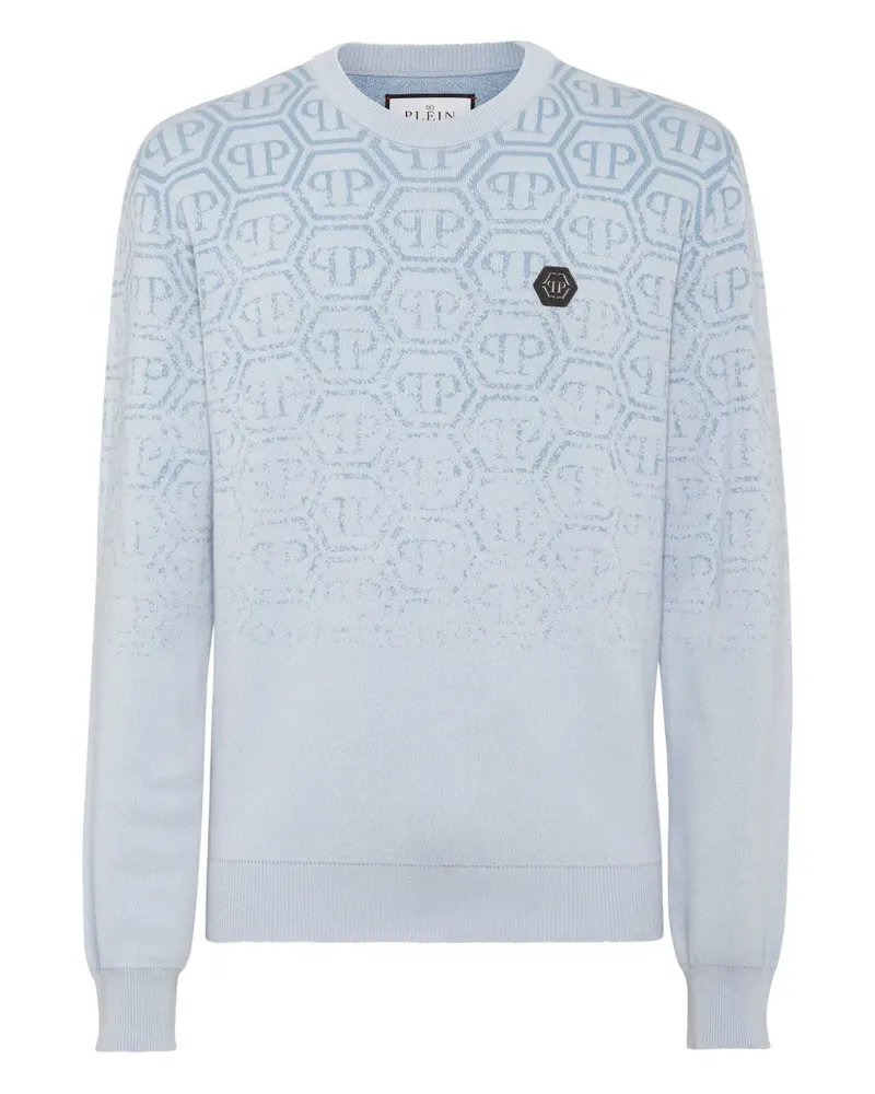 Philipp Plein Pullover mit Monogramm - Blau Blau