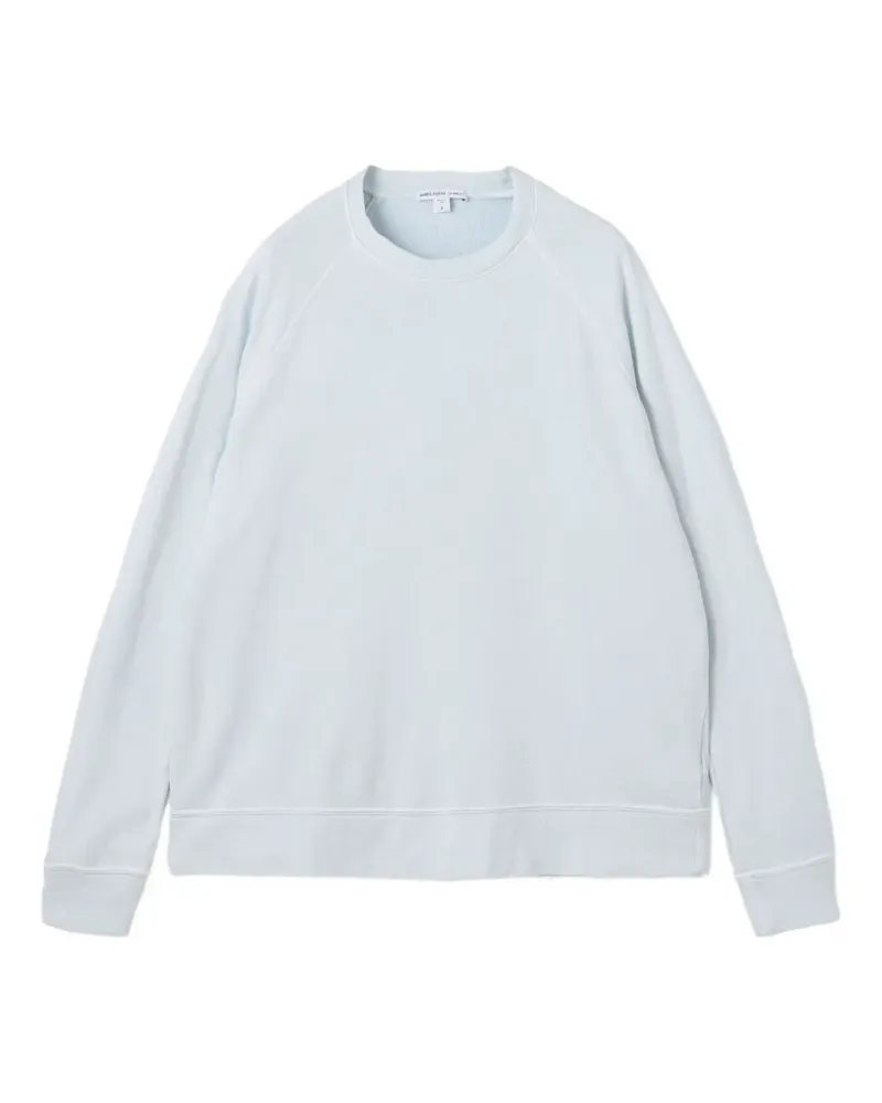 James Perse Sweatshirt mit lockerem Schnitt - Blau Blau
