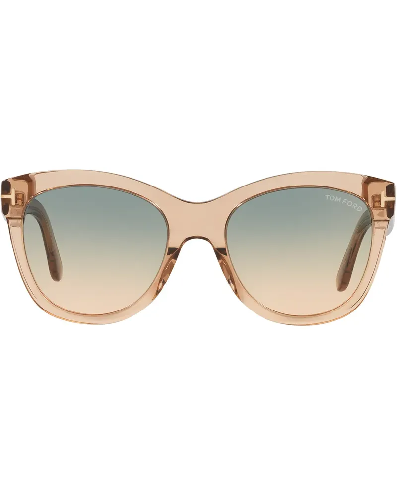 Tom Ford Sonnenbrille mit Farbverlauf - Braun Braun