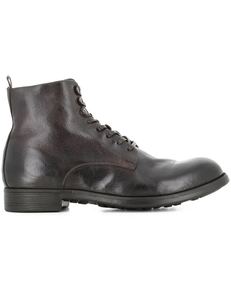 Officine Creative Italia Chelsea-Boots mit Spitze - Braun Braun