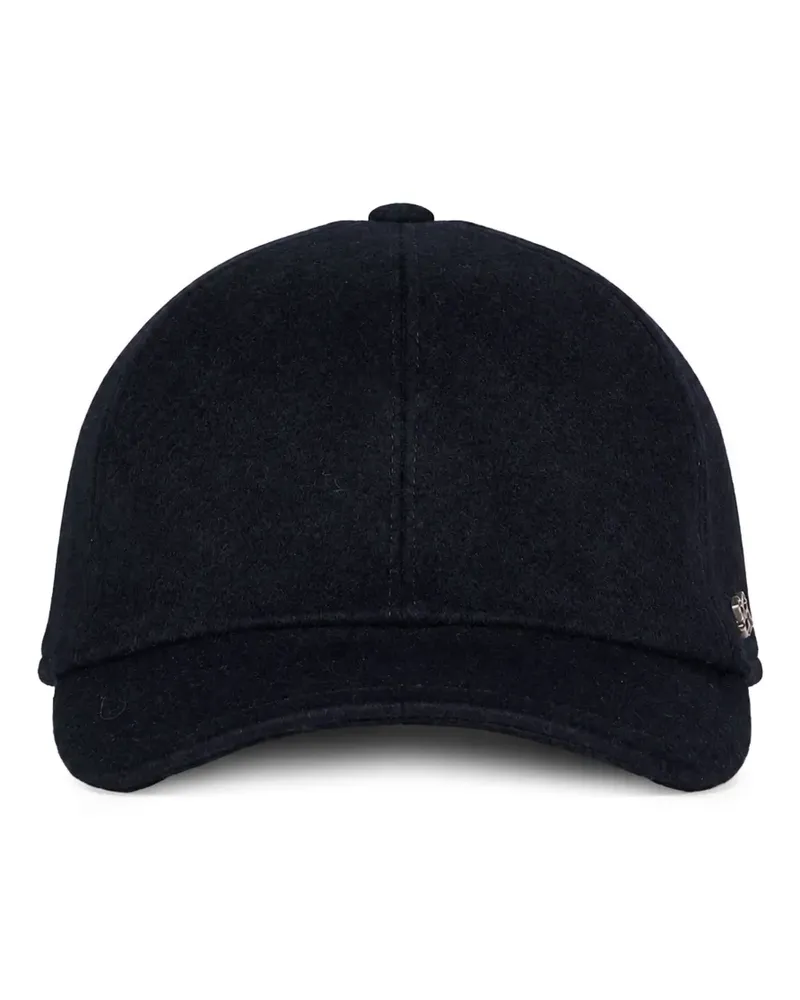 Tagliatore Baseballkappe mit Logo-Schild - Blau Blau