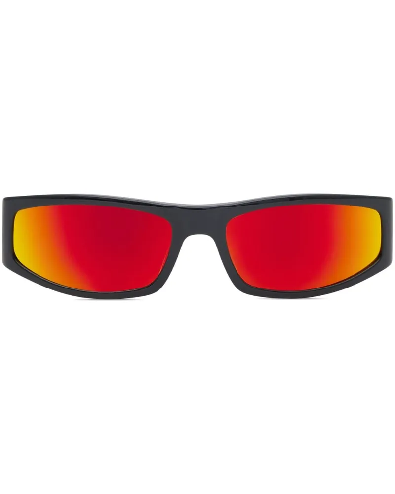 Courrèges Tech Sunset Sonnenbrille - Schwarz Schwarz