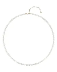 MATEO 14kt Gelbgold-Choker mit Perlen Gold