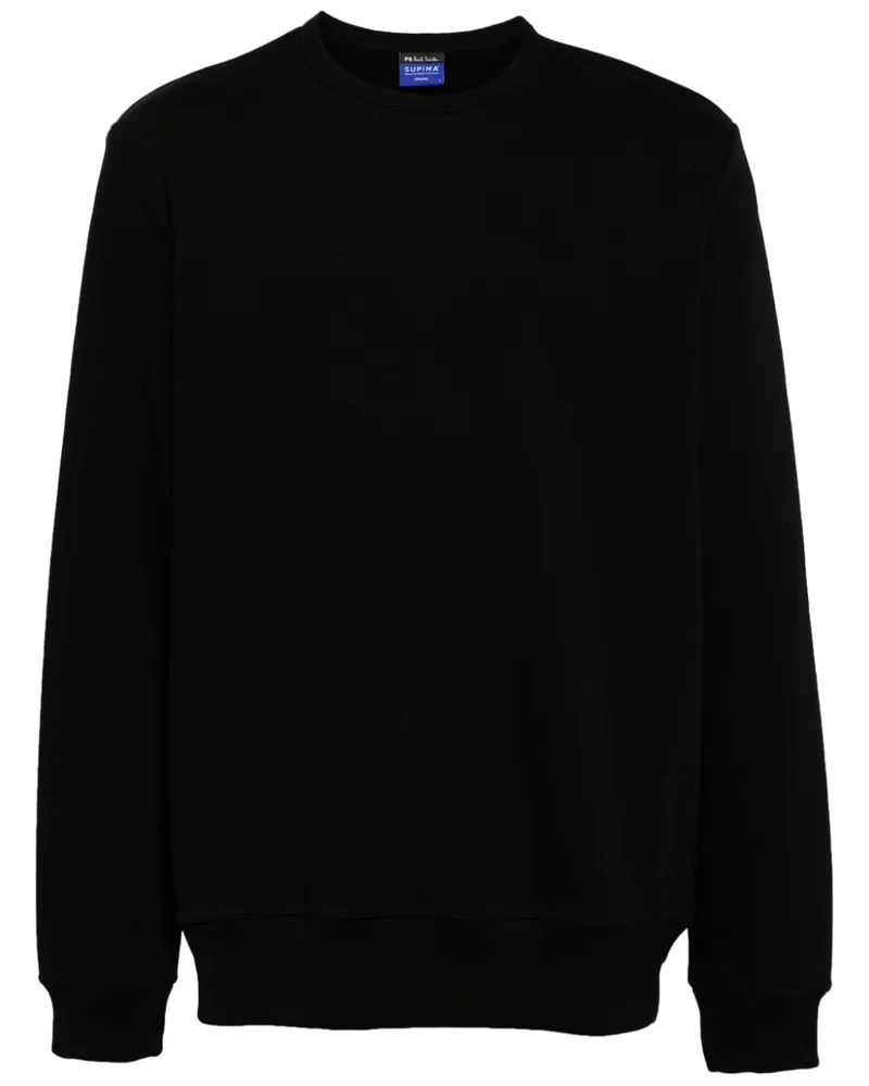 Paul Smith Sweatshirt aus Bio-Baumwolle Schwarz