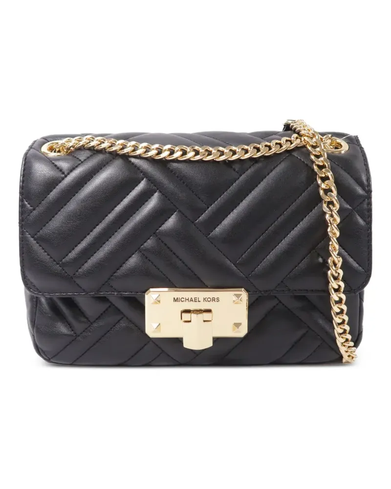 Michael Kors quilted leather shoulder bag - Schwarz Schwarz