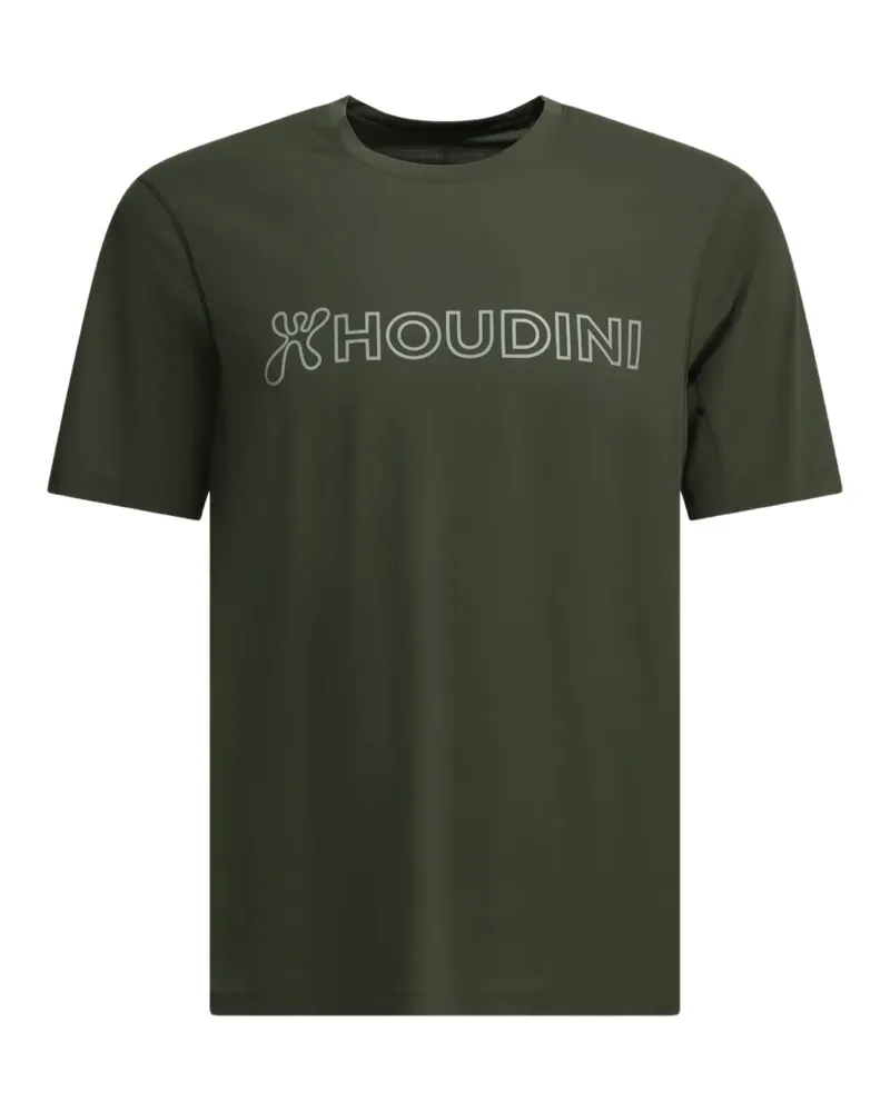 Houdini M Pace Air Message T-shirt - Grün Grün