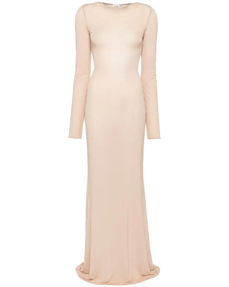 VETEMENTS Kleid mit asymmetrischem Saum - Nude Nude