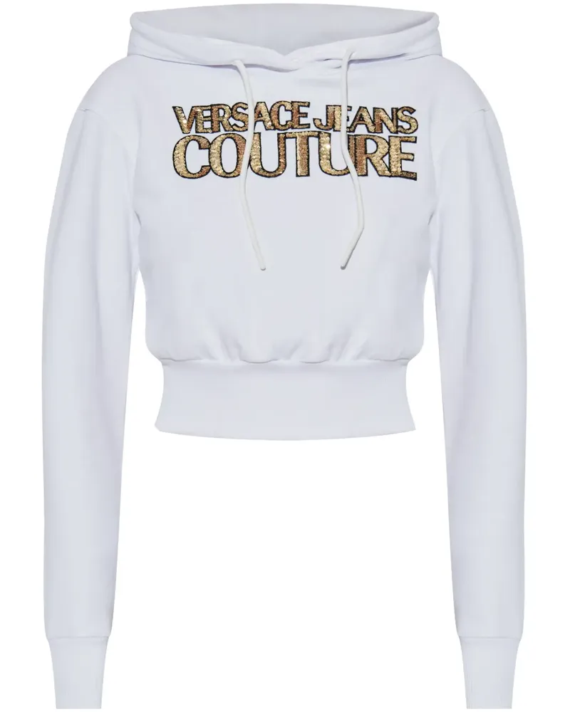 Versace Jeans Klassischer Hoodie - Weiß Weiß