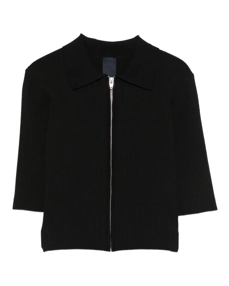 JUUN.J Cardigan mit Reißverschluss - Schwarz Schwarz