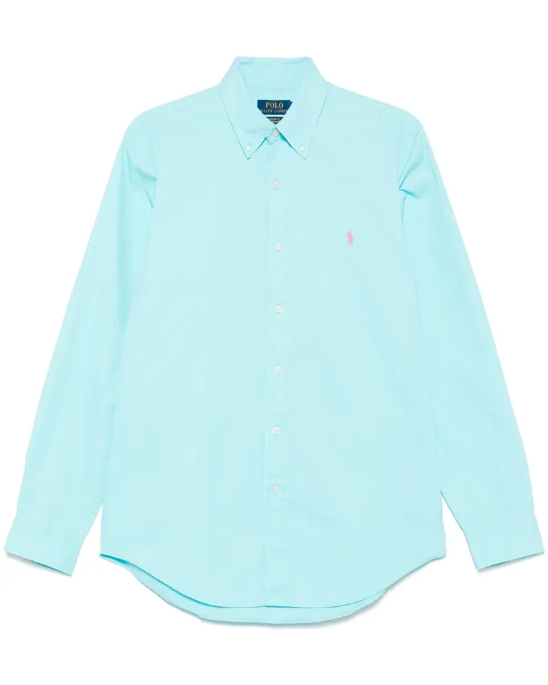 Ralph Lauren Hemd mit Polo Pony - Blau Blau