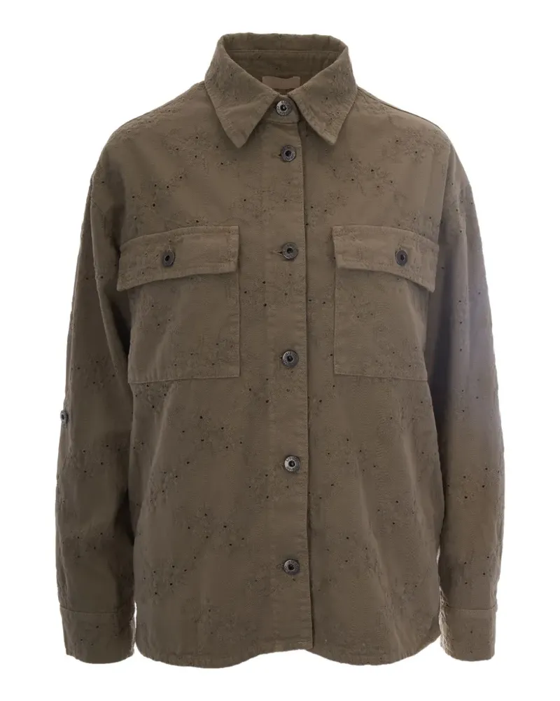 Liu Jo broderie-anglaise shirt - Grün Grün