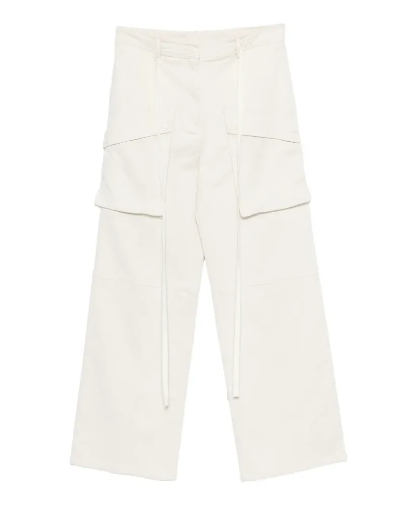 N° 21 Cargohose mit Knöpfen - Weiß Weiß