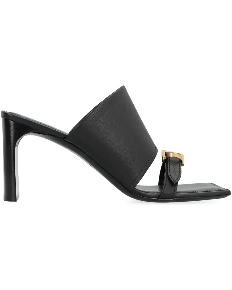 Balenciaga Bel Air Sandalen 80mm - Schwarz Schwarz