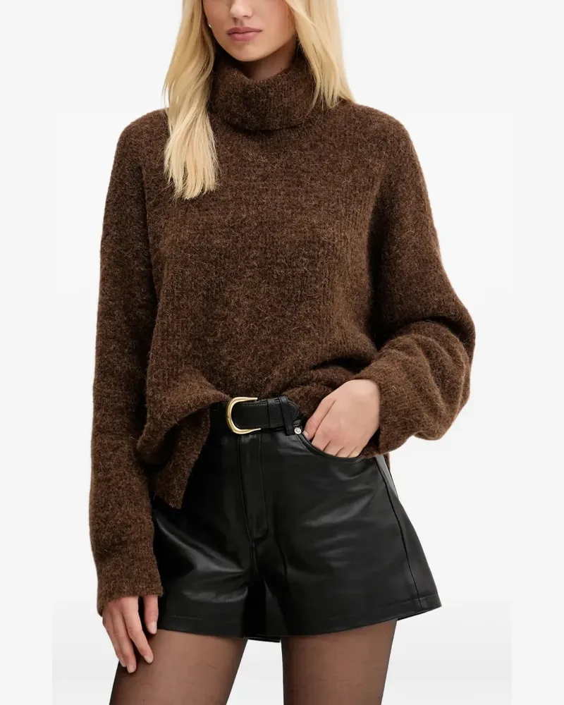 Gestuz turtleneck sweater - Braun Braun