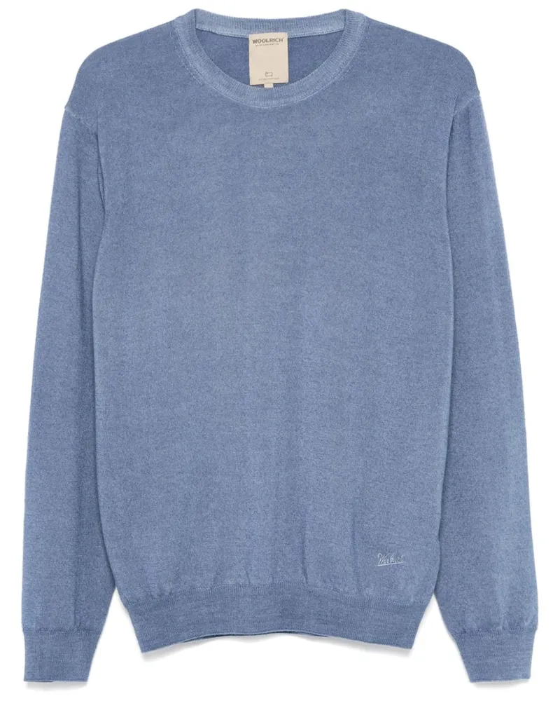 Woolrich Klassischer Pullover - Blau Blau