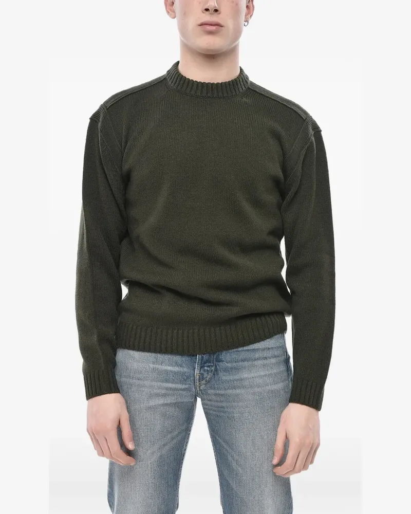 Paolo Pecora Milano heavy-weight crew-neck sweater - Grün Grün
