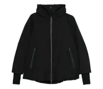 Kapuzenjacke mit Reißverschluss - Schwarz