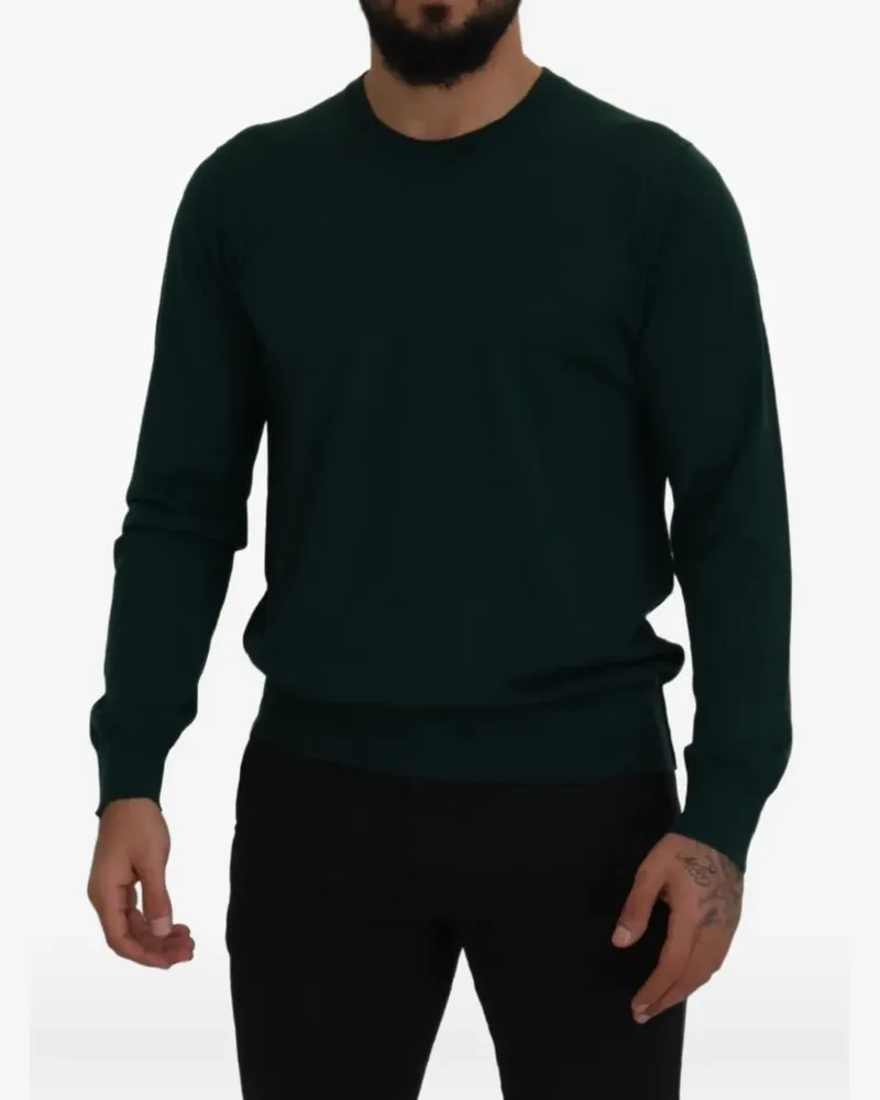 Dolce & Gabbana Pullover mit Rundhalsausschnitt - Grün Grün