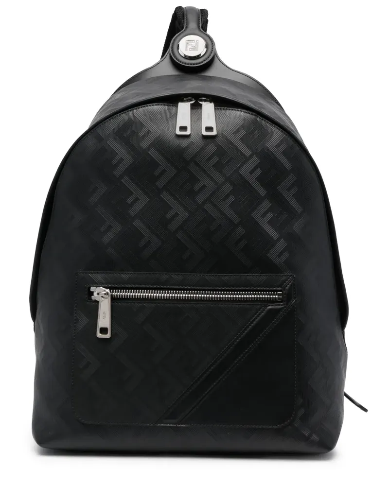 Fendi Chiodo Shadow Rucksack - Schwarz Schwarz