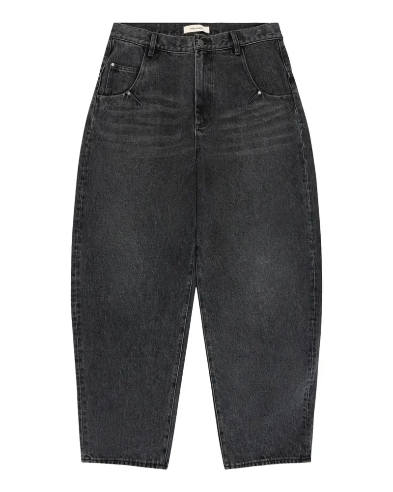 Entire Studios Ascent Curved-Leg-Jeans mit Washed-Effekt - Grau Grau