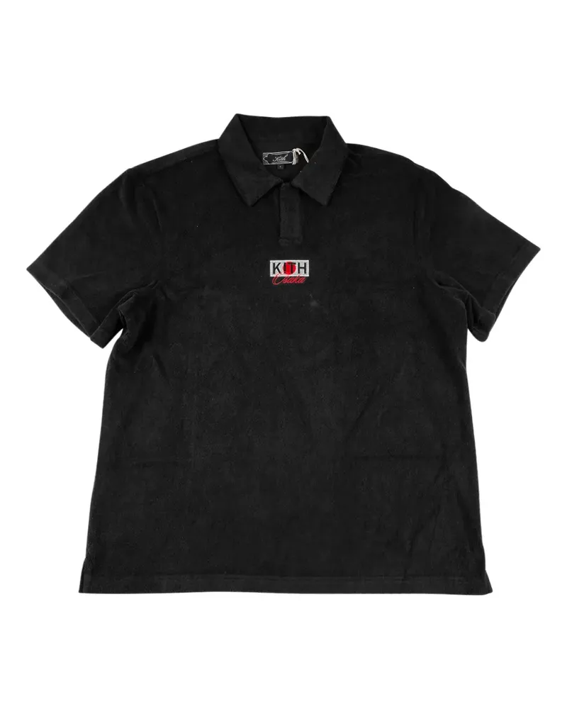 KITH Japan Osaka Drew polo shirt - Schwarz Schwarz