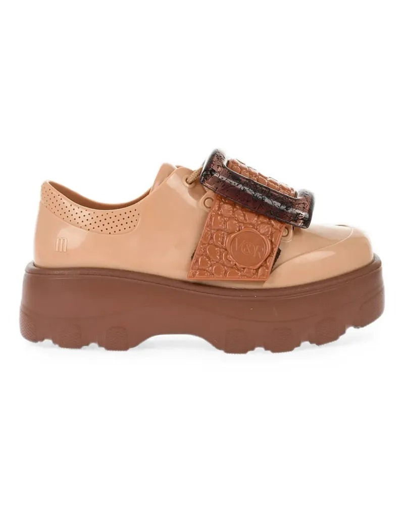 Viktor & Rolf x Melissa buckle derby shoes - Braun Braun
