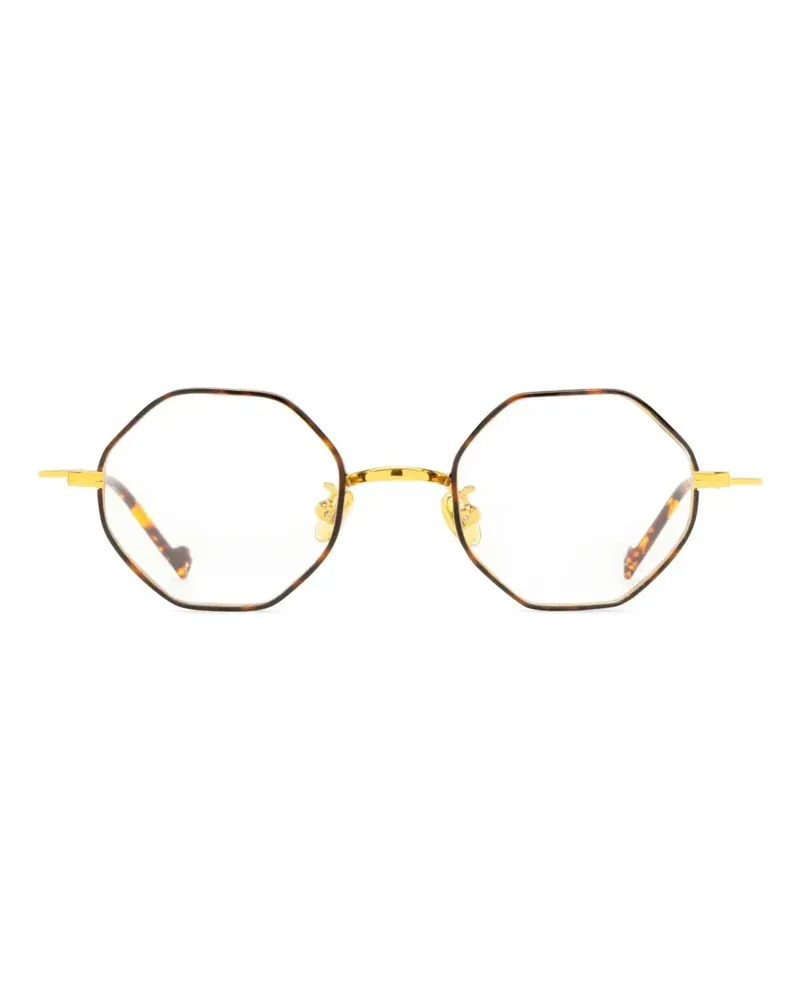 Eyepetizer Yosemite Brille mit geometrischem Gestell - Braun Braun