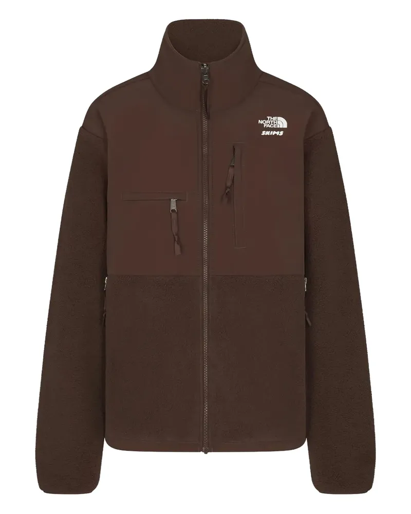 SKIMS x The North Face 1995 Retro Denali Fleecejacke - Braun Braun