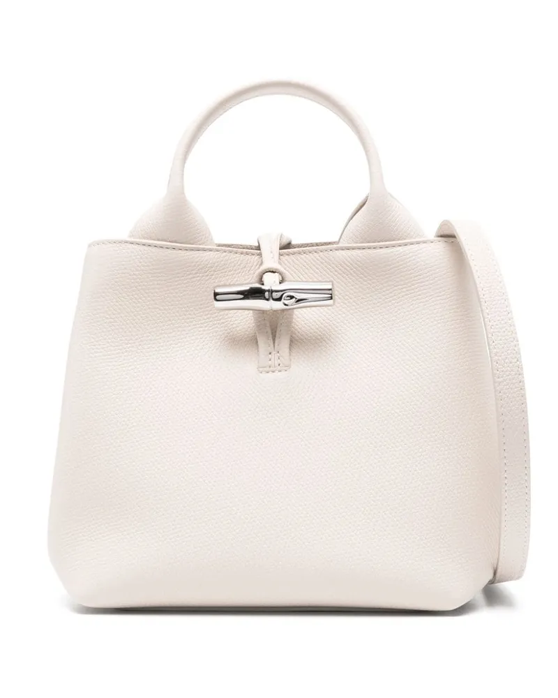 Longchamp Kleine Le Roseau Tote Bag - Weiß Weiß