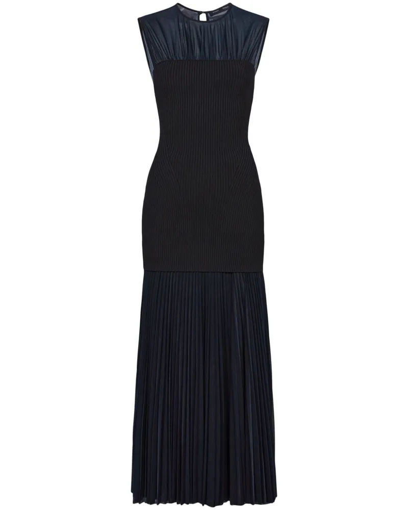 Proenza Schouler Niki Sheer-Kleid - Blau Blau