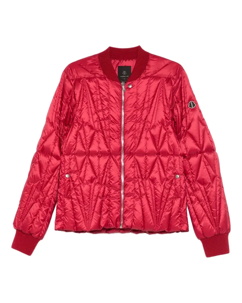 Moncler Geocamo Flight quilted jacket - Rot Rot