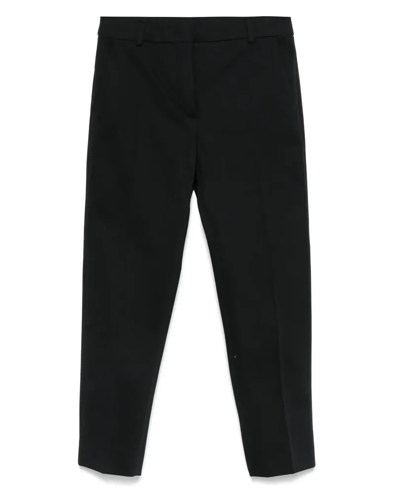 Max Mara Hose mit hohem Bund - Schwarz Schwarz