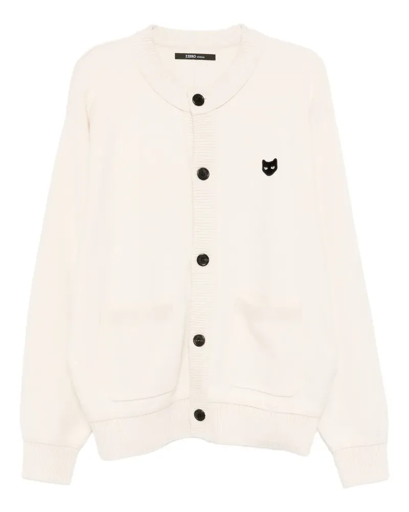 SONGZIO Cardigan mit Logo - Nude Nude