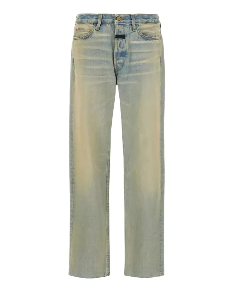 Fear of God 8th Collection faded-effect denim jeans - Blau Blau