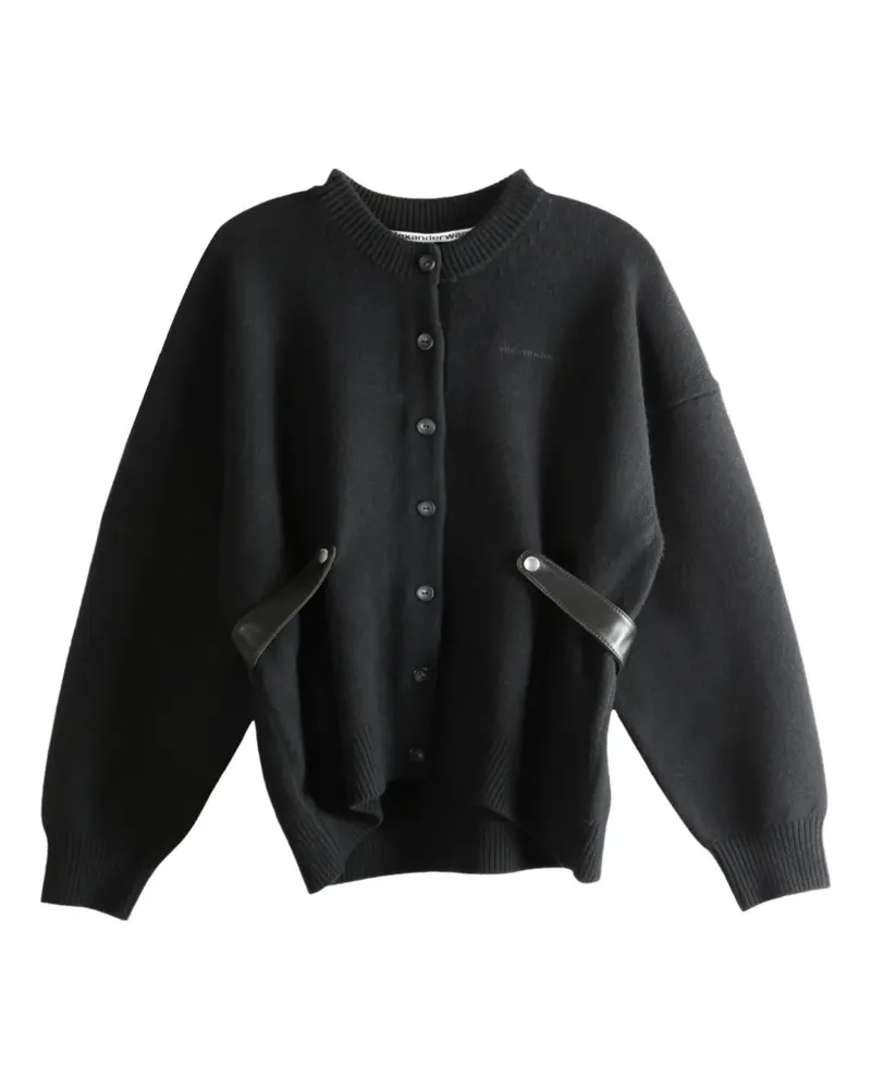 Alexander Wang Cardigan mit Knöpfen - Schwarz Schwarz