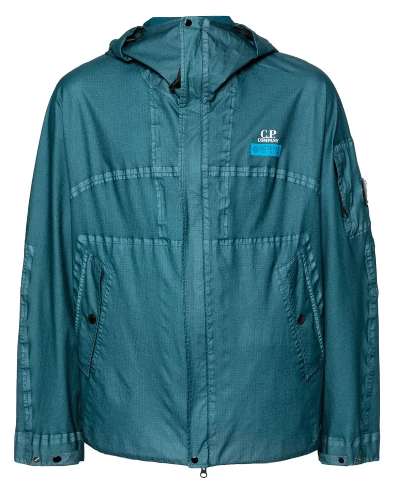 C.P. Company Gore G-Type Kapuzenjacke Blau