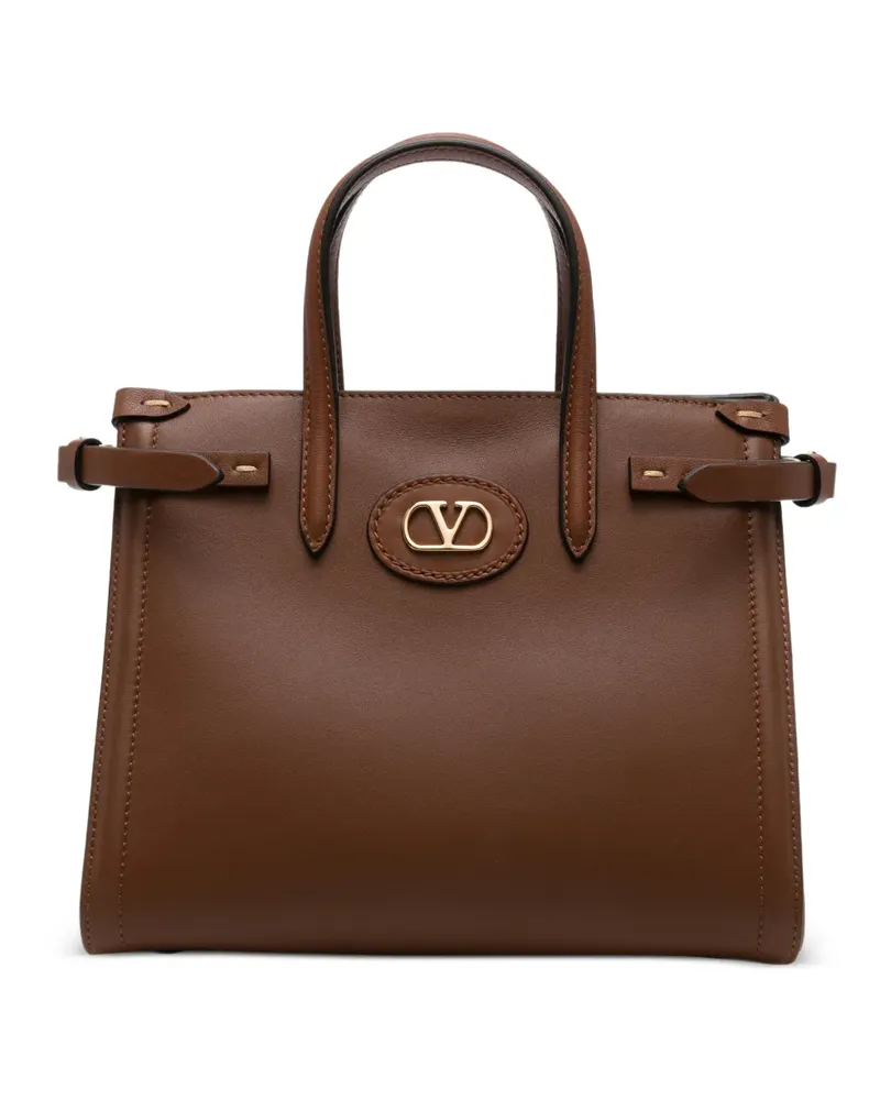 Valentino Garavani Tote Bag mit VLogo-Detail - Braun Braun