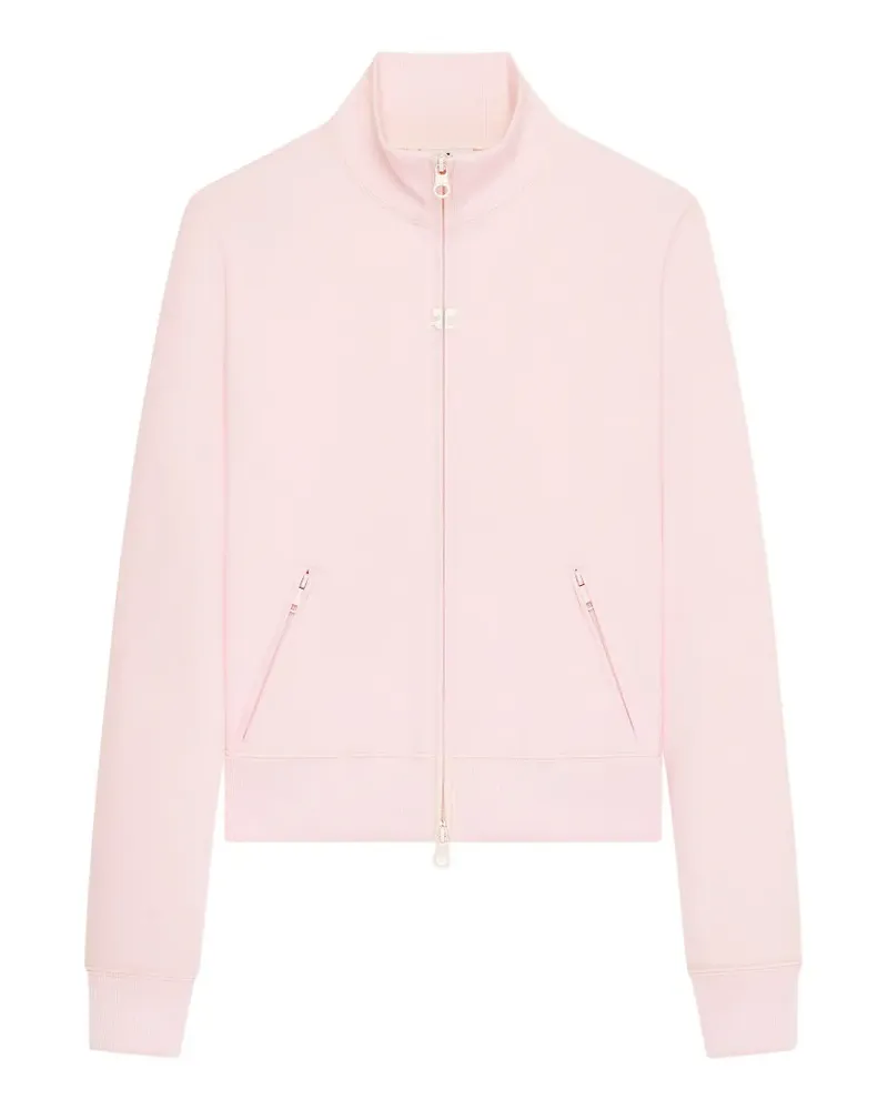 Courrèges Sportjacke mit Reißverschluss - Rosa Rosa