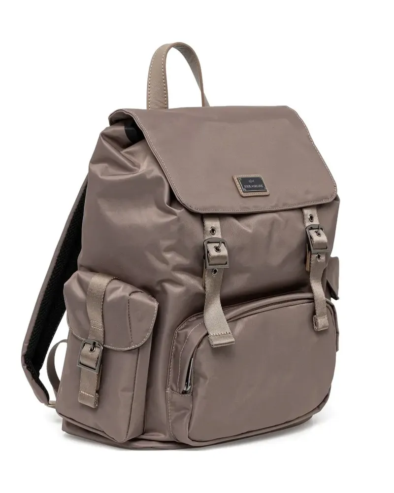 Paul & Shark Rucksack mit Schnalle - Braun Braun