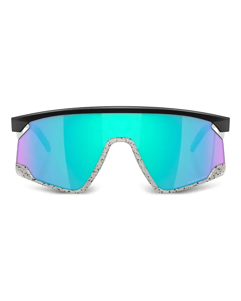 Oakley Sonnenbrille mit Oversized-Gestell - Schwarz Schwarz
