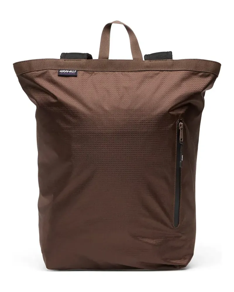 GRAMICCI zip backpack - Braun Braun