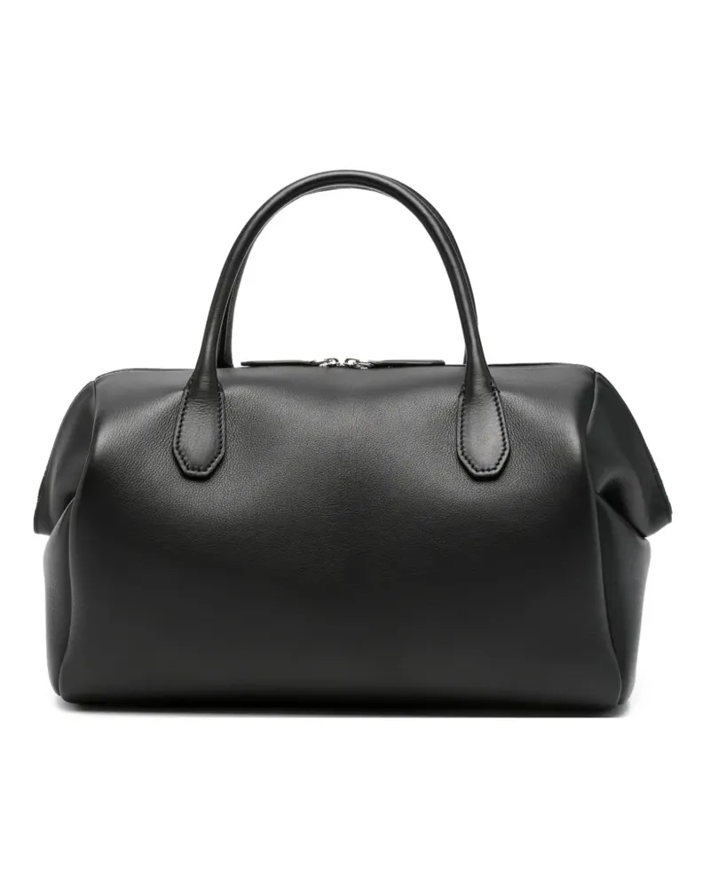 The Row Faye Tote Bag mit abgerundeten Henkeln - Schwarz Schwarz