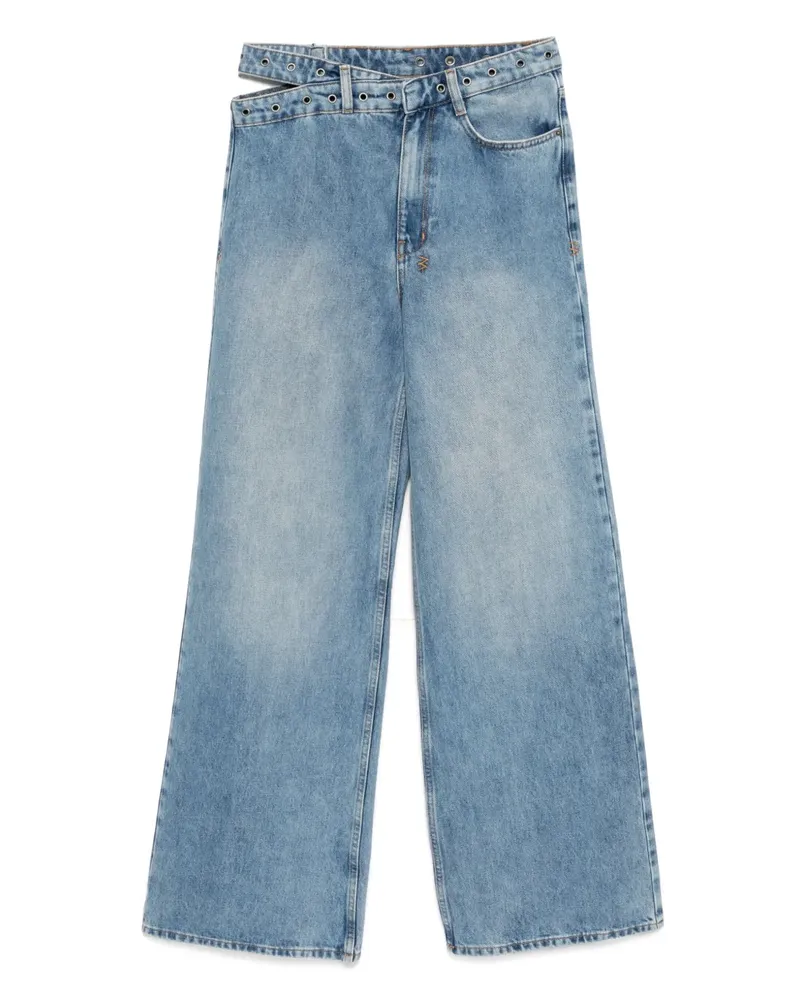 ksubi Strider Wide-Leg-Jeans - Blau Blau