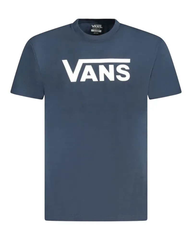 Vans logo-print T-shirt - Blau Blau