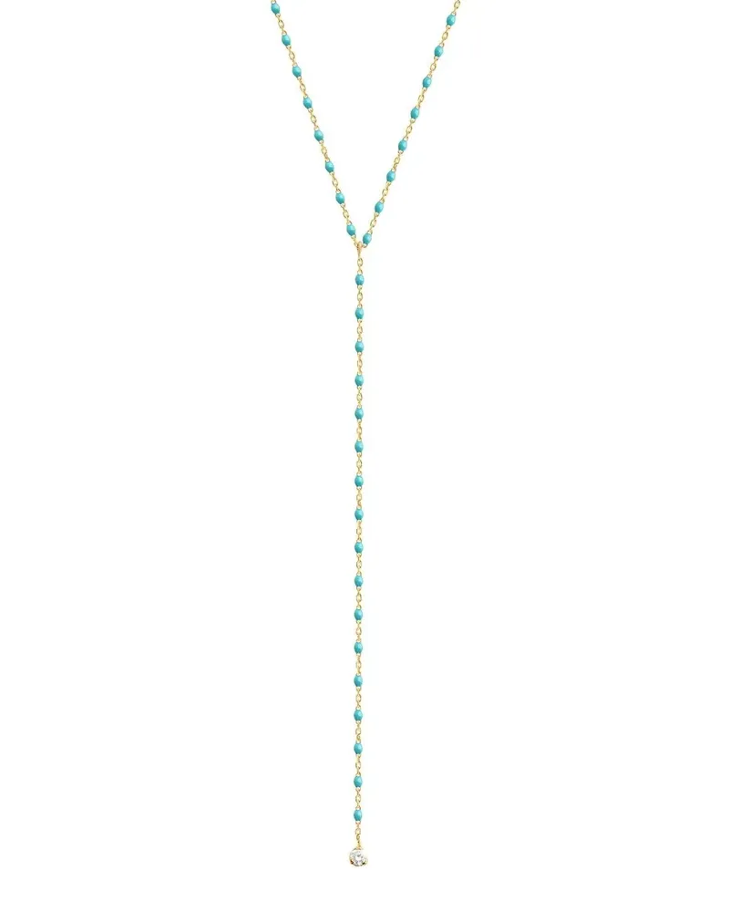 Gigi Clozeau 18kt Gelbgoldhalskette mit Perlen Gold