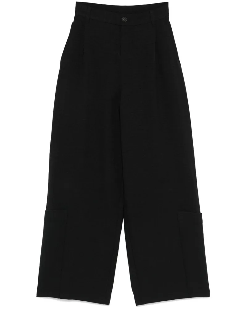 Y-3 Hose mit weitem Bein - Schwarz Schwarz