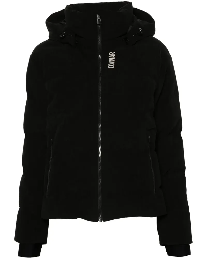 Colmar Skijacke aus Cord - Schwarz Schwarz