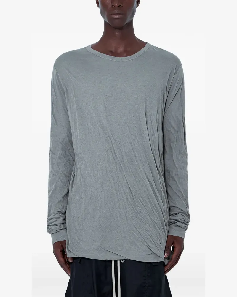 Rick Owens Jumbo Double T-Shirt - Grau Grau